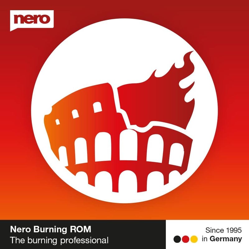 Nero Burning ROM 2026 – Premium CD DVD Blu-ray Burning Software | Burn Copy Rip Backup Your Media | Pro Disc Burner with Password Protection | Lifetime License | 1 PC | Win 11/10/8/7 - Image 1